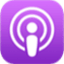 Apple Podcasts logo